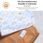Over the Rainbow Classic Swaddle, Bedong Bayi Multifungsi