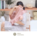 Bibs Bavoir, Slaber Bayi Premium in Dusty Pink - Image 5